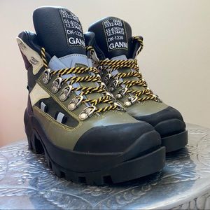 GANNI winterized combat boots